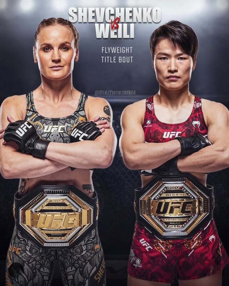 Valentina Shevchenko vs. Zhang Weili