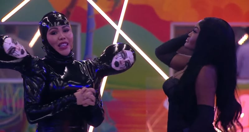 Yina Calderón y La Jesuu en 'La casa de los famosos Colombia 2'