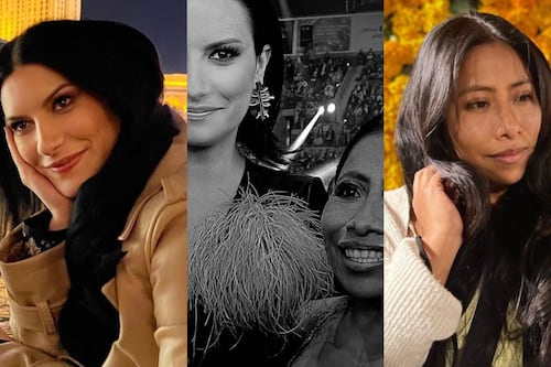 La criticada foto de Laura Pausini junto a Yalitza Aparicio: la acusan de falsa