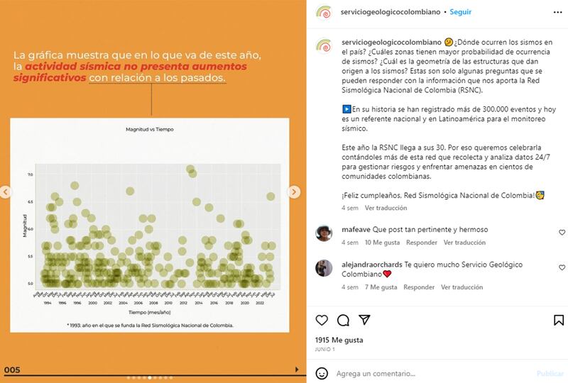 ¿Por qué tiembla en Colombia? aquí las razones.