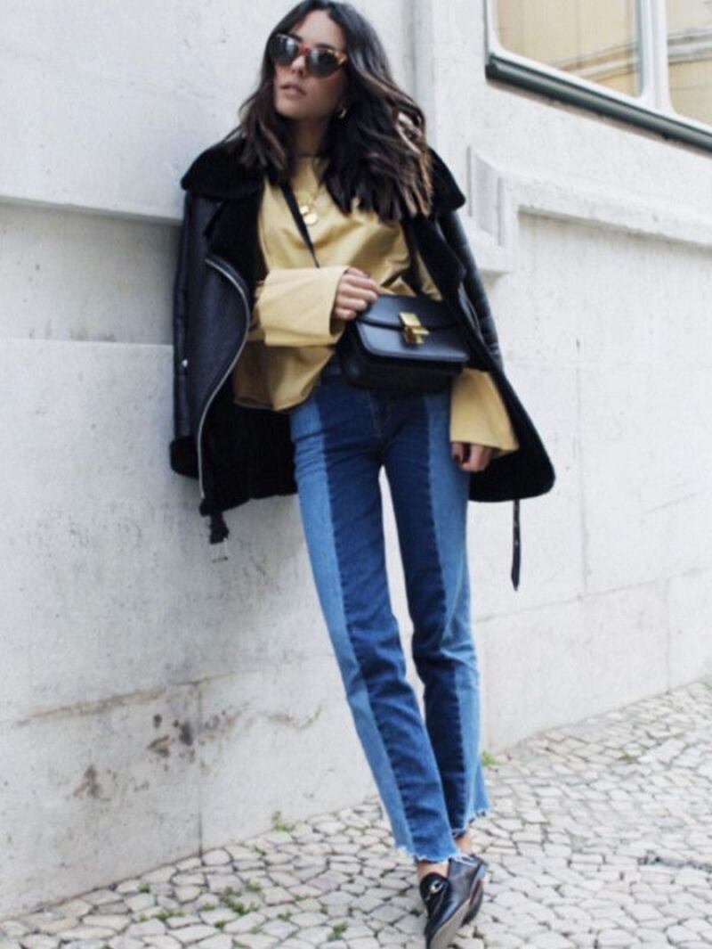¿Cómo llevar jeans bicolor con calzado cómodo (y con estilo)?