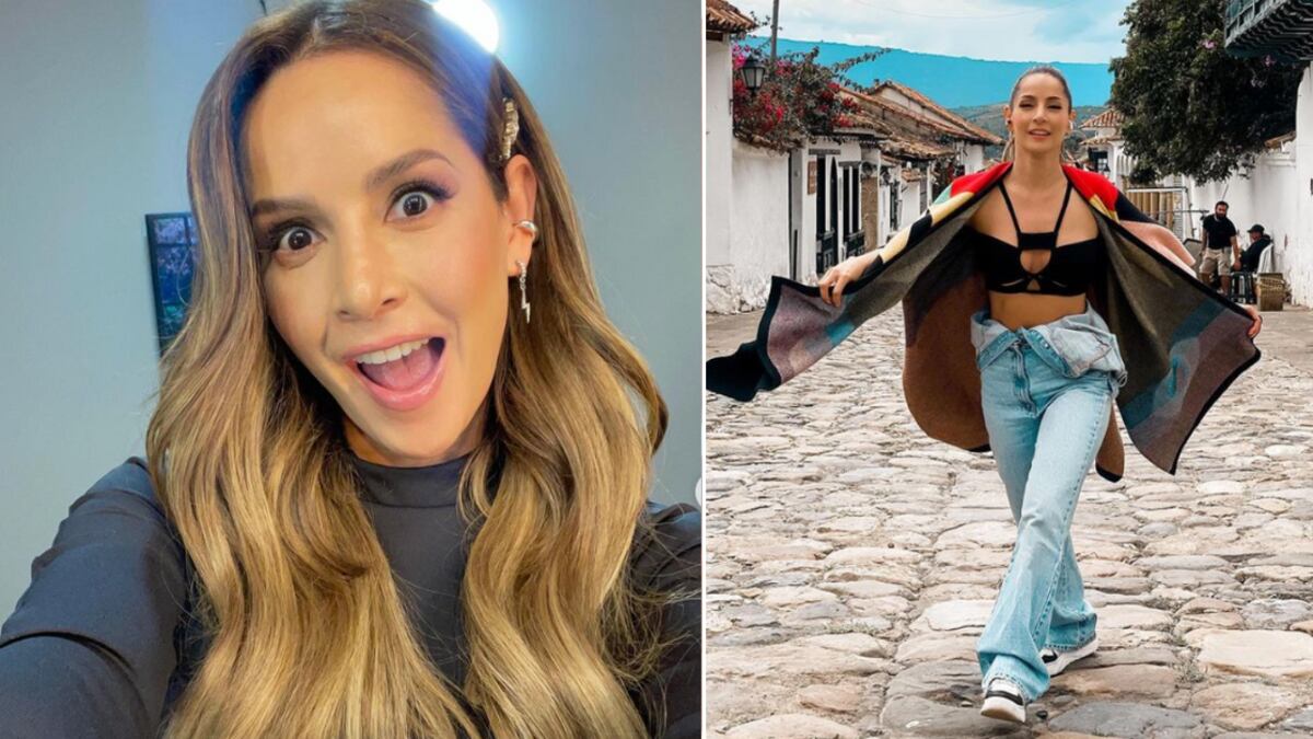 Carmen Villalobos baila en bata