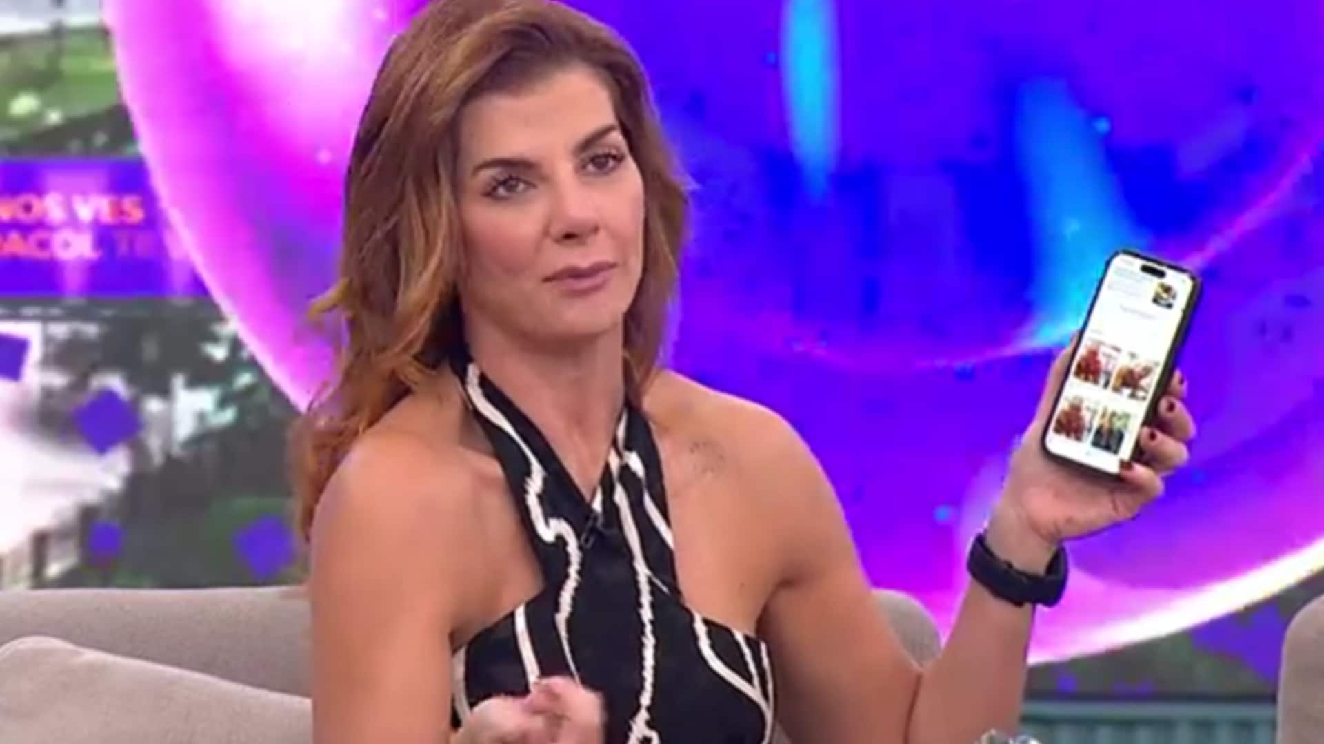 Carolina Cruz mostró nuevo retoque en sus labios en Día a Día