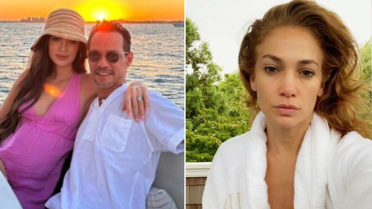 Marc Anthony y Nadia Ferreira bebé