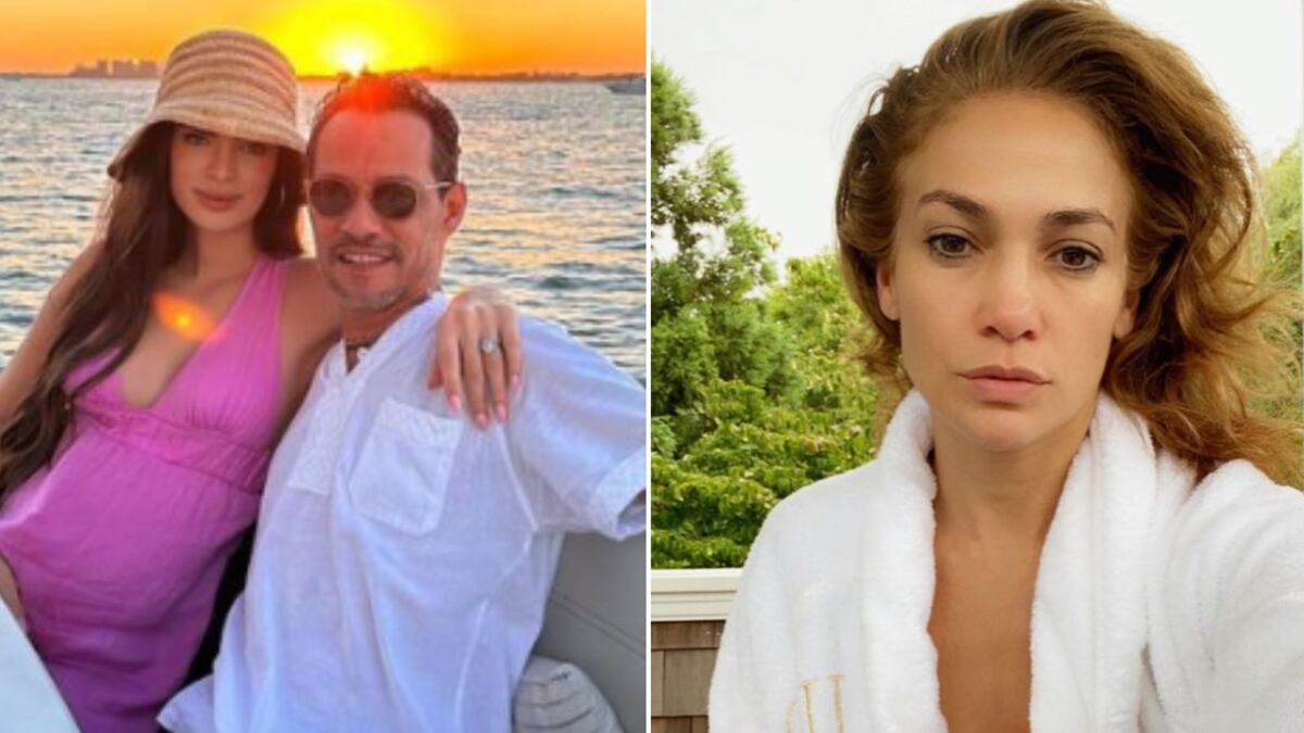 Marc Anthony y Nadia Ferreira bebé