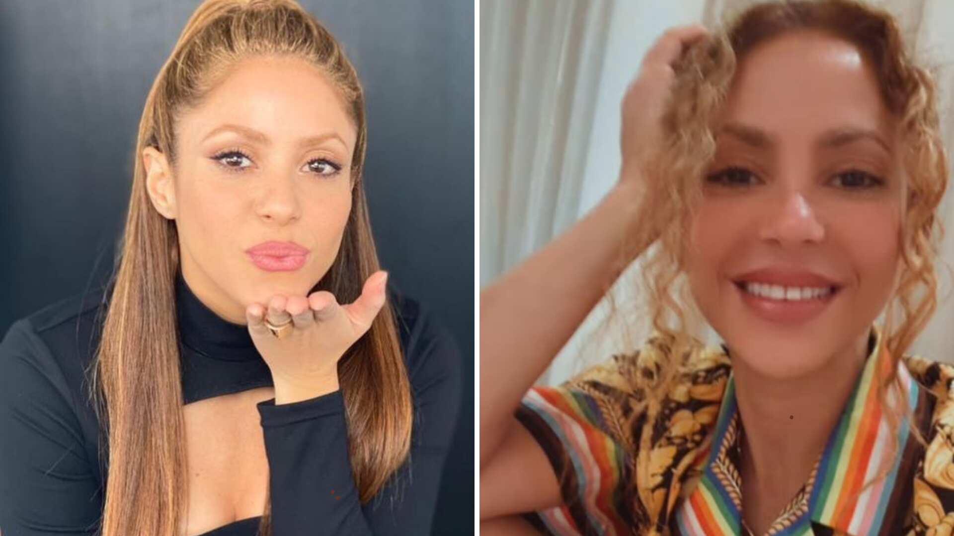 La cantante Shakira compartió el Día de Acción de Gracias lejos de sus hijos, pero rodeada de todos sus empleados, que estaban muy satisfechos de estar a su lado.