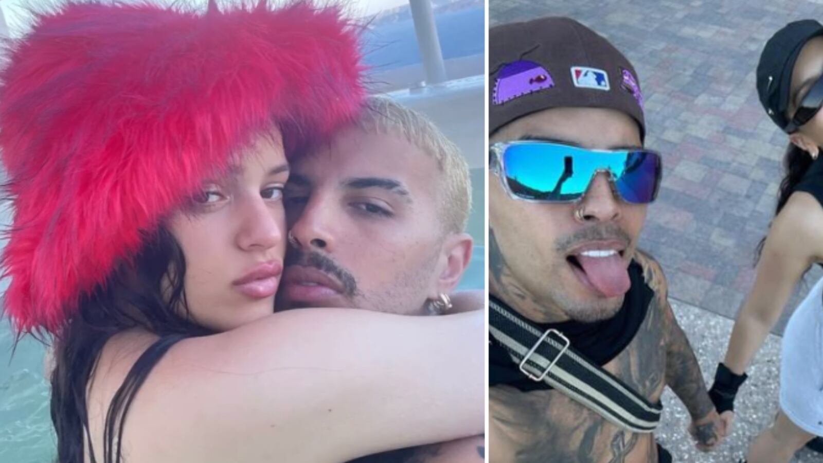 Rauw Alejandro y Rosalía