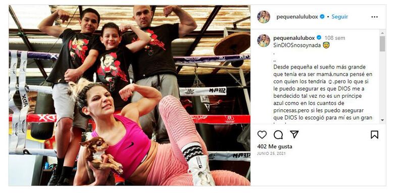 Lourdes Juárez se ha consolidado como boxeadora a base de su esfuerzo y trabajo duro