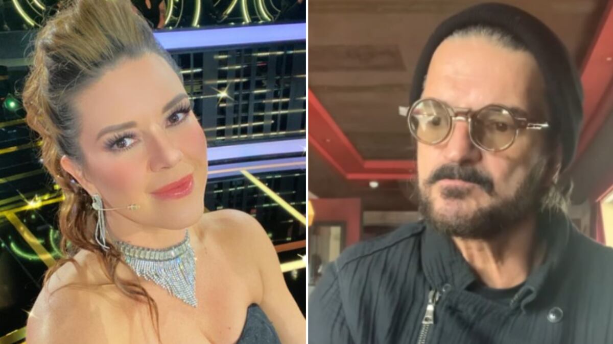Alicia Machado evita conversar de Ricardo Arjona proque a él no le gusta.