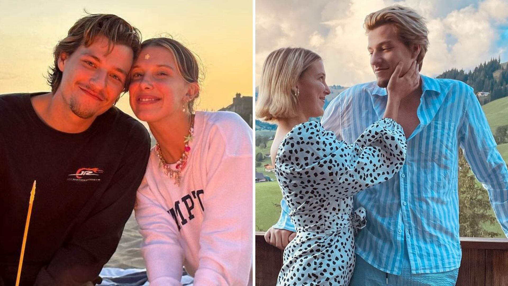 Millie Bobby Brown y su novio Jake Bongiovi