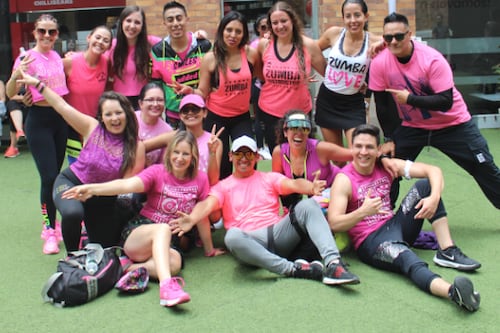 Nueva Mujer Pink con Zumba homenajeó a las guerreras del cáncer