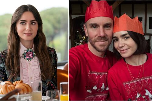 Lily Collins comparte su felicidad con su bebé y así calla a quienes cuestionan su maternidad