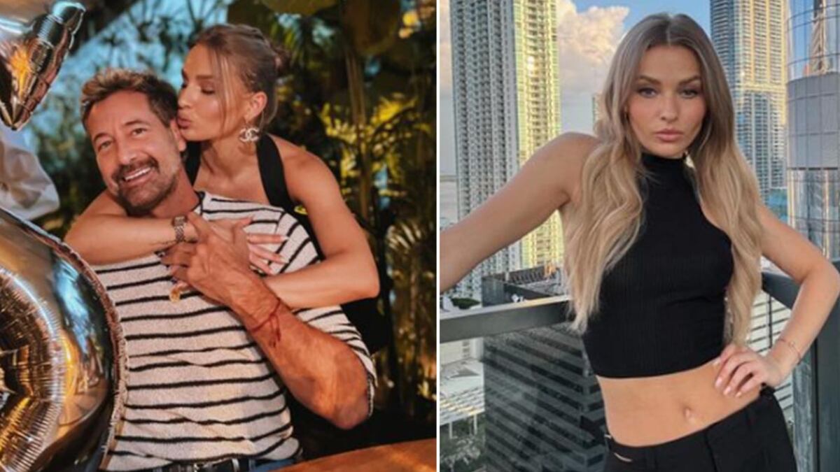 Irina Baeva y Gabriel Soto defensa
