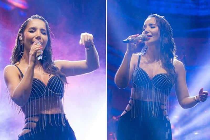 La cantante Paola Jara vivió uno de los peores conciertos de su vida.