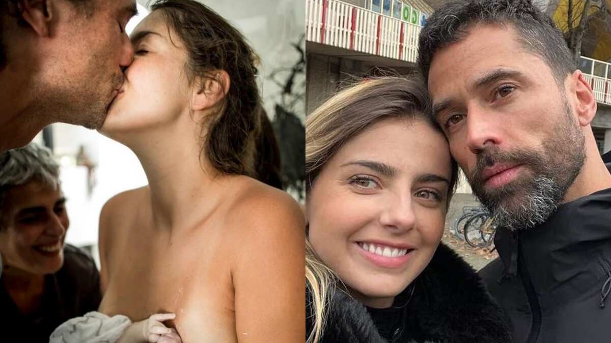 Michelle Renaud y Matías Novoa