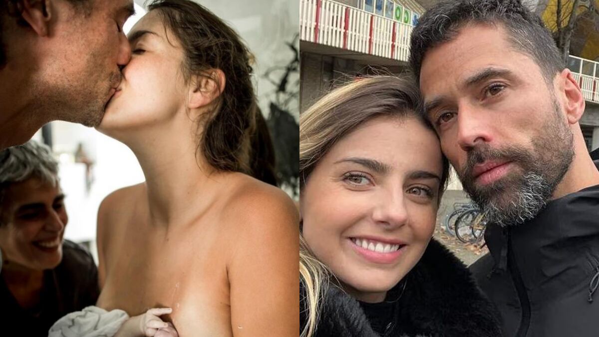 Michelle Renaud y Matías Novoa