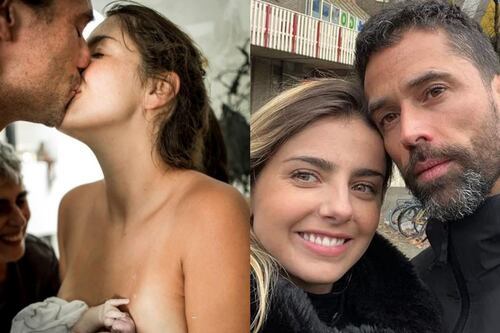 “Podría parir una y otra vez siempre que sea de tu mano”: Michelle Renaud a Matías Novoa tras dar a luz a Milo (Fotos)