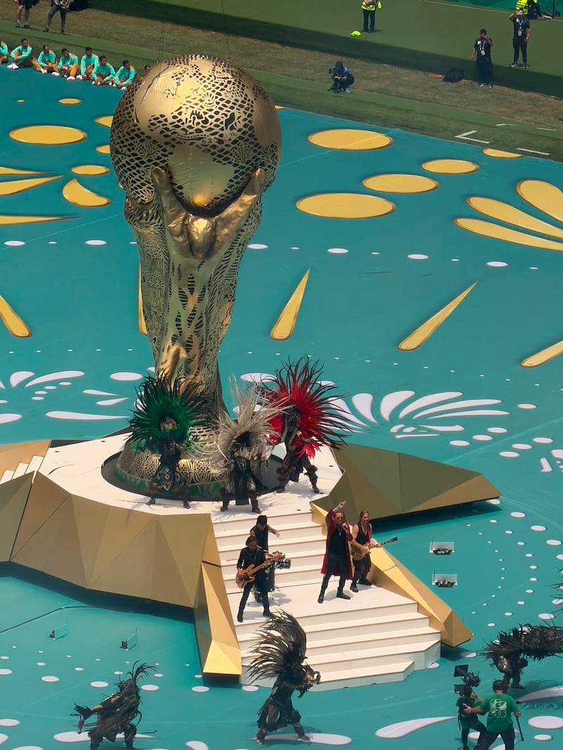 Maná inauguración del Mundial 2026