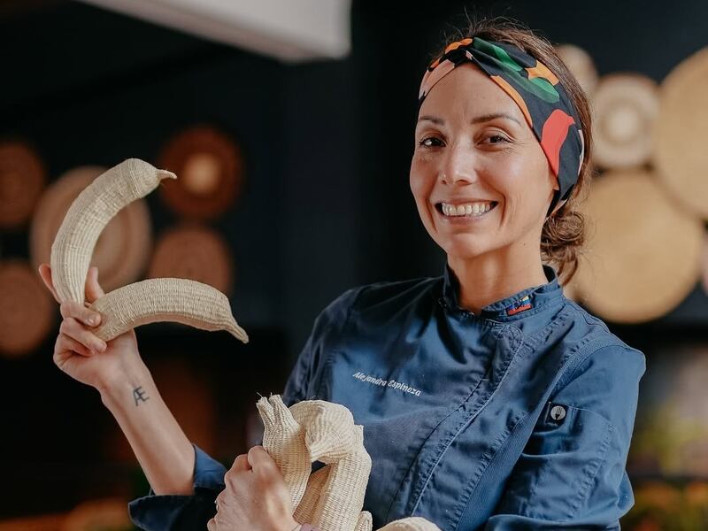 Alejandra Espinoza, chef ecuatoriana