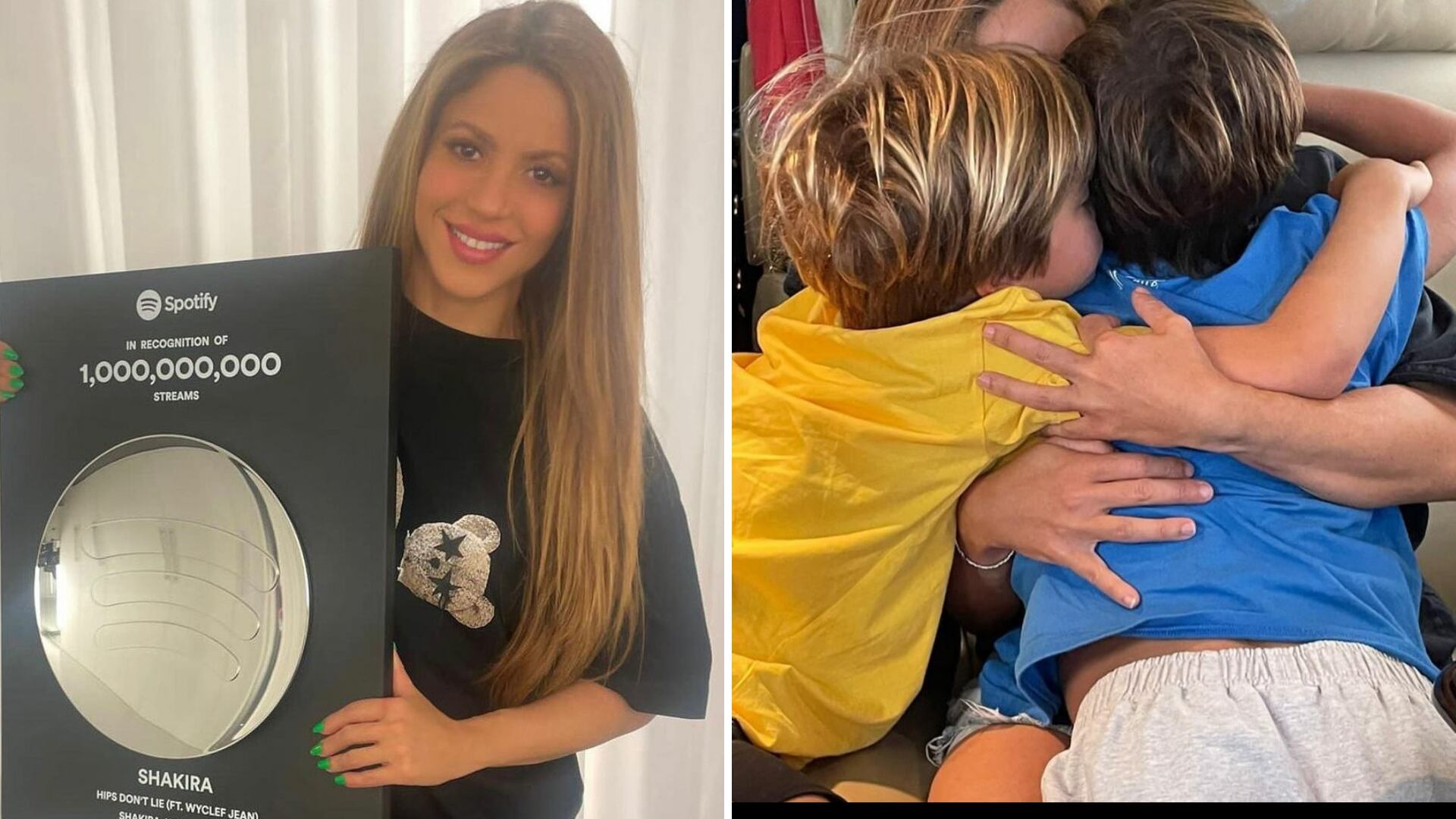 Sasha y Milan debutaron en el video de Acróstico.