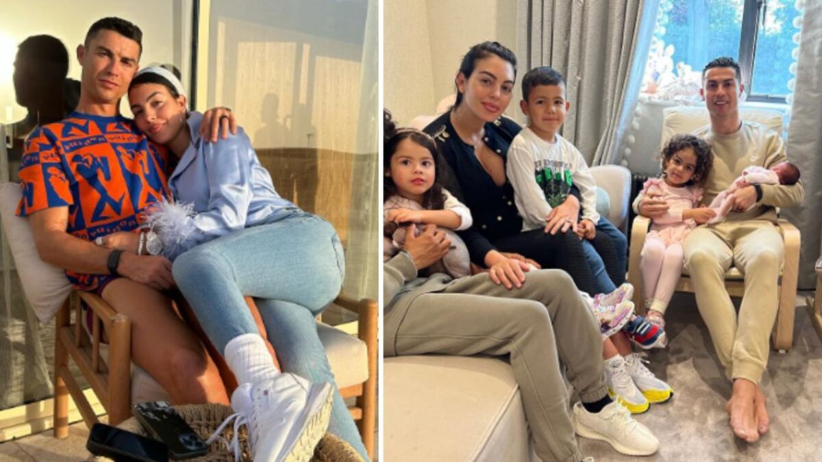 Georgina Rodríguez y Cristiano Ronaldo