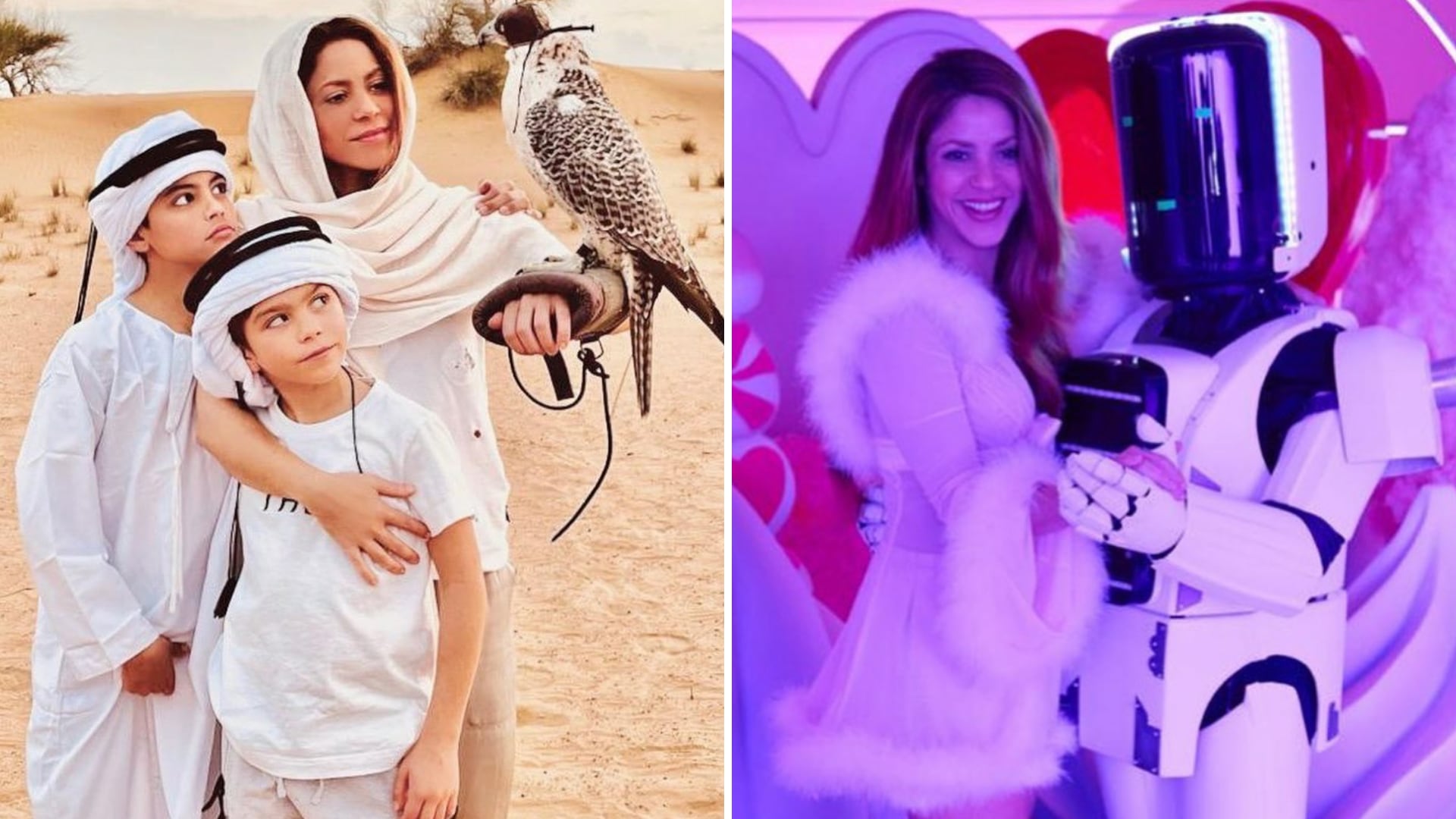 Los dos niños son los protagonistas del nuevo tema "Acróstico", en el que cantan y tocan el piano.