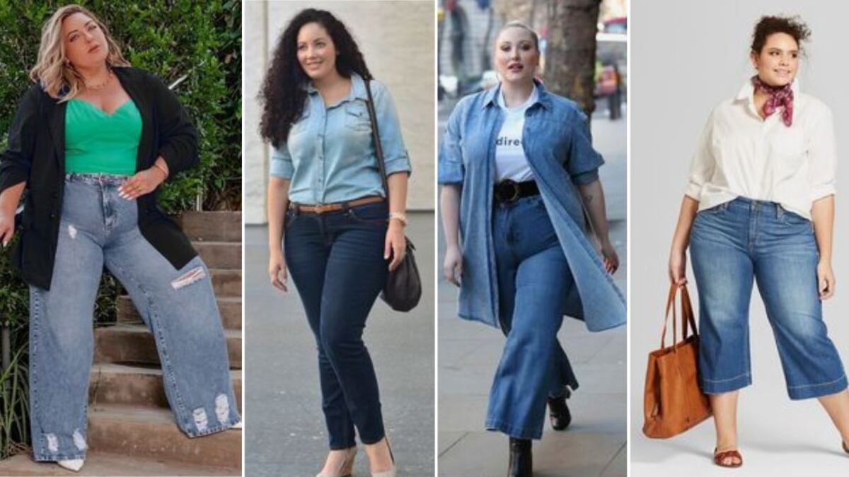Deja la angustia y el estrés: estos son los tipos de jeans que te quedan bien si eres gordita