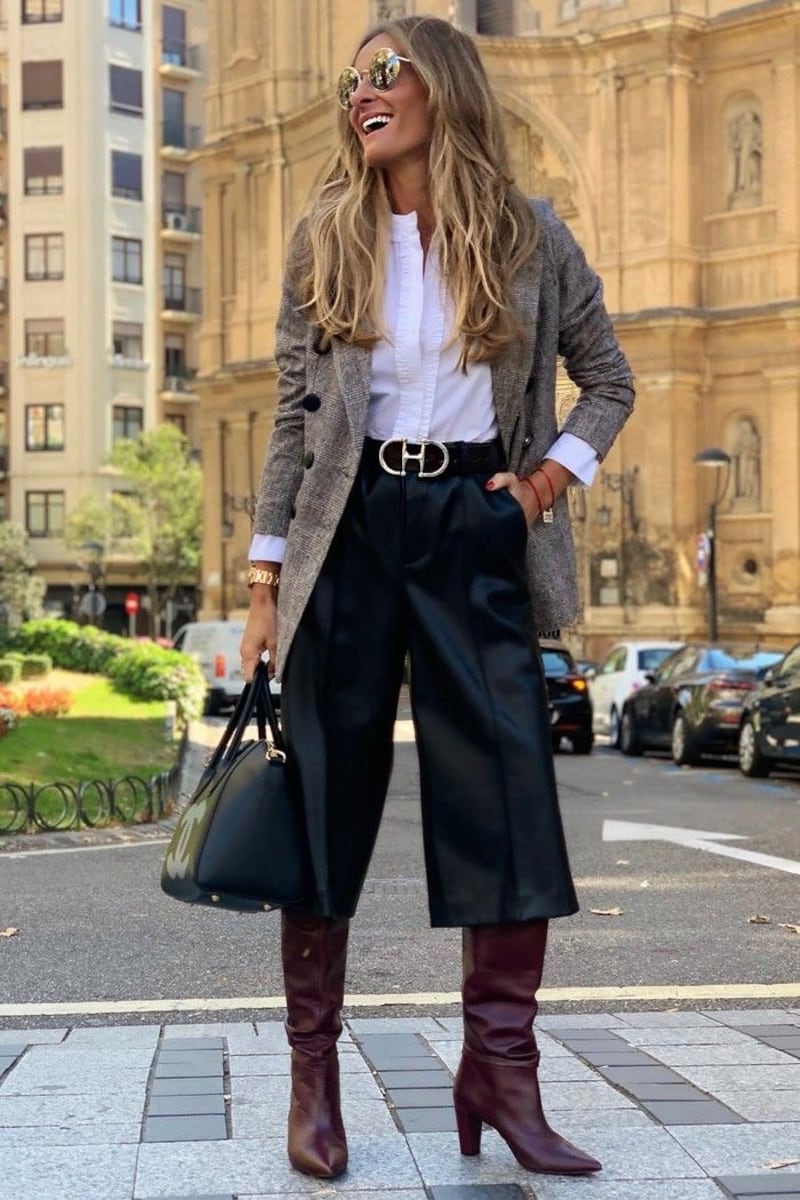 Pantalones culotte