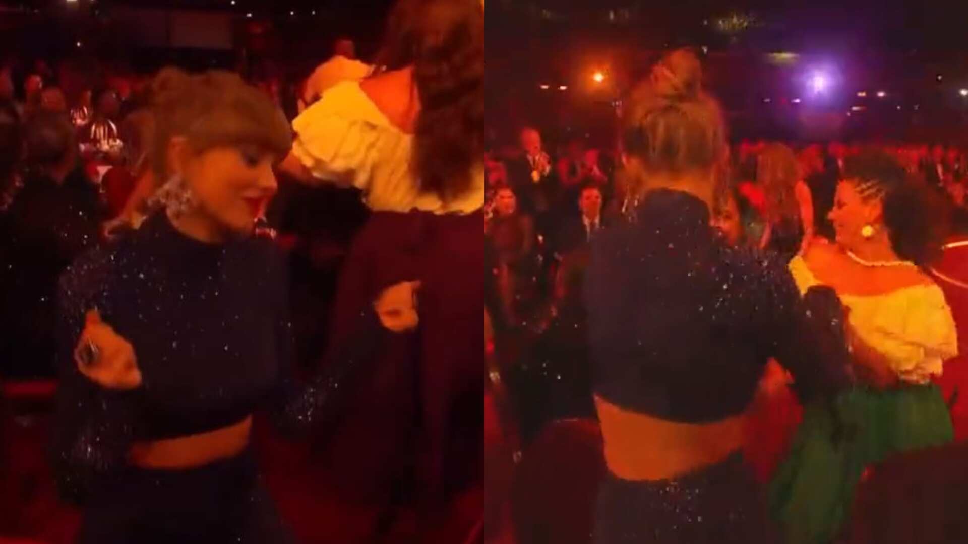 Bad Bunny se presentó en los Grammys 2023 y puso a bailar a Taylor Swift