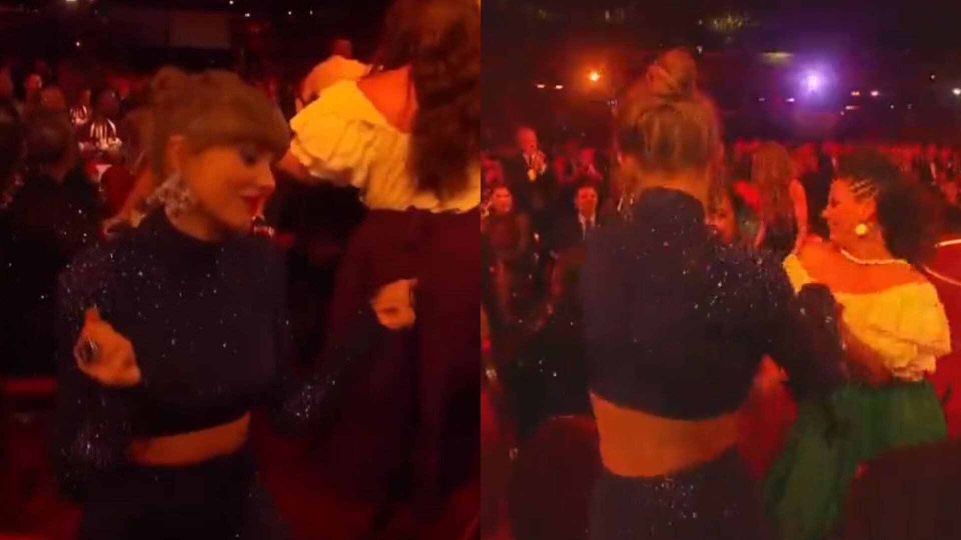 Bad Bunny se presentó en los Grammys 2023 y puso a bailar a Taylor Swift