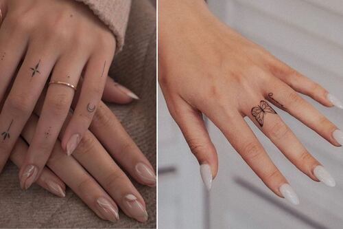 7 ideas de tatuajes en los dedos sencillos y discretos: todos lucen muy bonitos