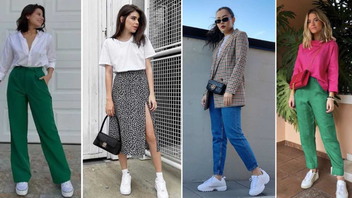 Looks elegantes con tenis Navidad 2022