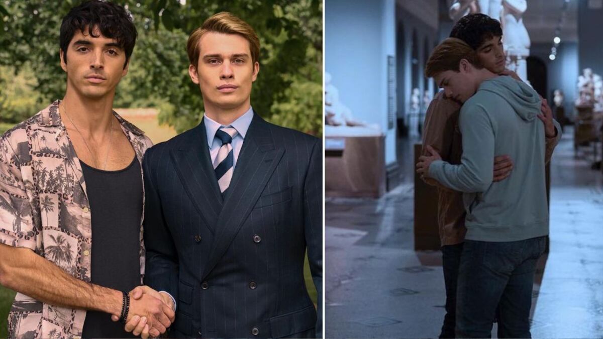 Taylor Zakhar Perez y Nicholas Galitzine encabezan 'Rojo, blanco y sangre azul'