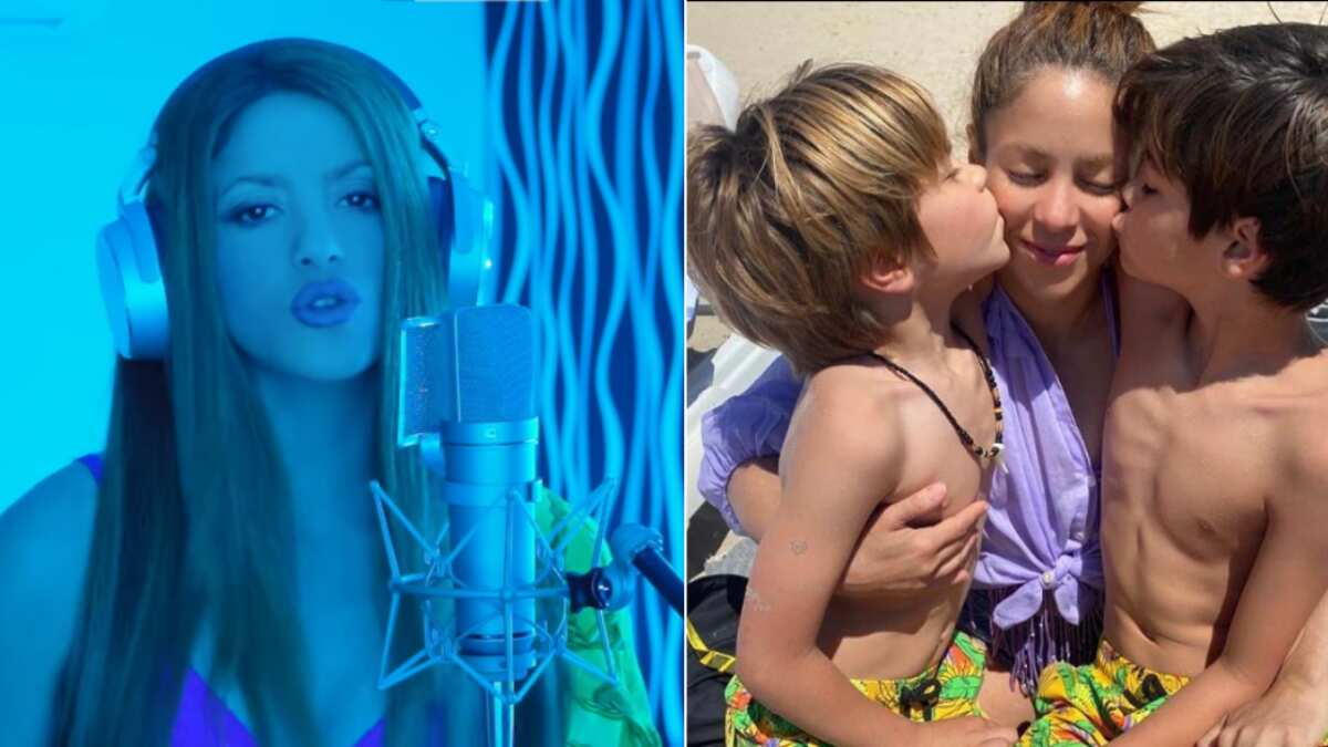 Shakira desbordó su dolor con su música.