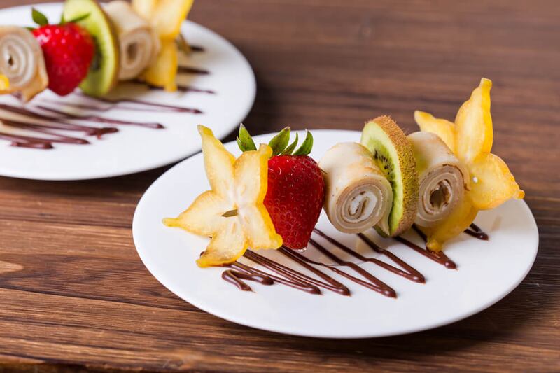 Bochetas de frutas