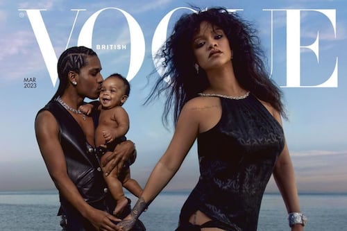 Rihanna combina su look con el de sus hijos y son los más adorables