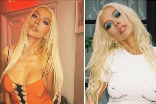 Ya negó el Ozempic, pero Christina Aguilera reapareció con un traje revelador en su cumpleaños 44 y luce de 20