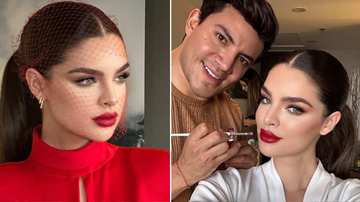 Nadia Ferreira deslumbró con el maquillaje de Víctor Guadarrama en un reciente evento de Vogue