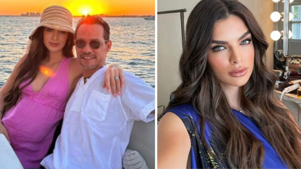 Marc Anthony y Nadia Ferreira amor