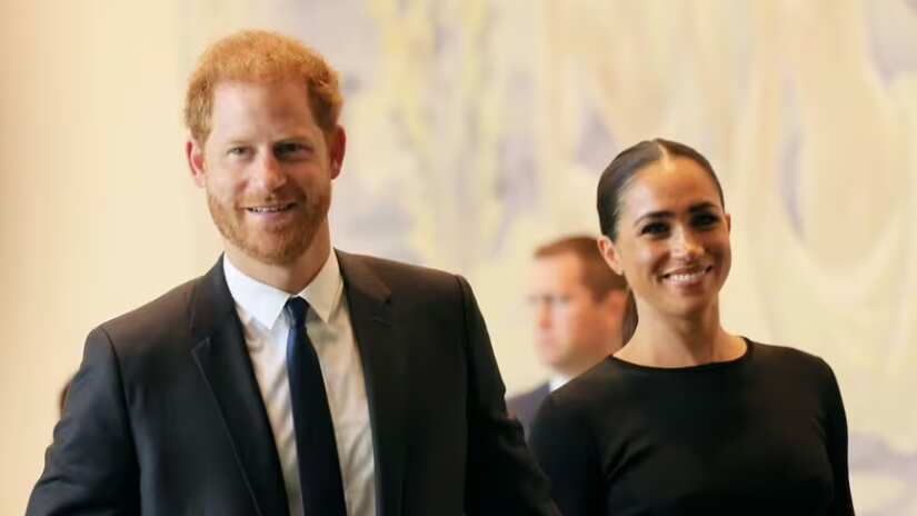 Meghan e Harry - reprodução