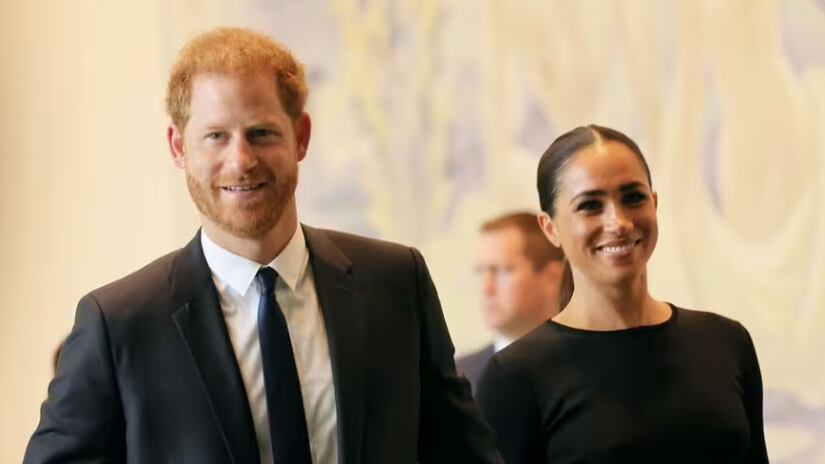 Meghan e Harry - reprodução