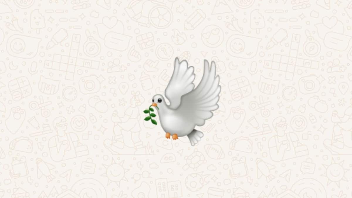 El emoji de paloma es uno de los símbolos más clásicos en WhatsApp