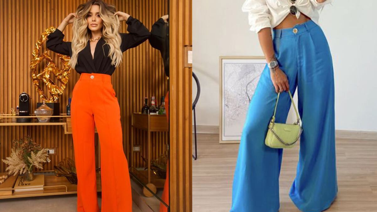 Moda pantalón palazzo