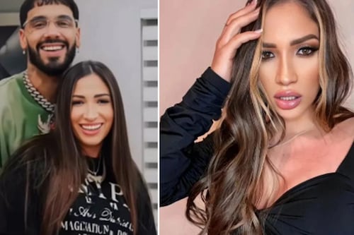 “Tiene las piernas de hombre”, el look de la novia de Anuel en estreno de ‘Bad Boys’ por el que la destruyen
