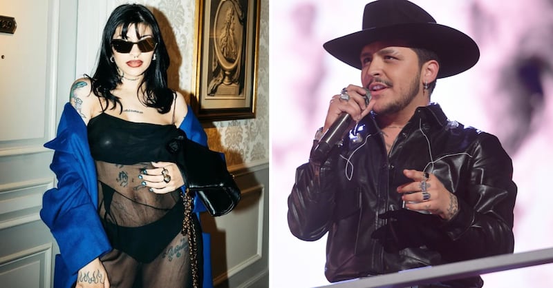 ¿Christian Nodal busca mantenerse alejado de Cazzu?