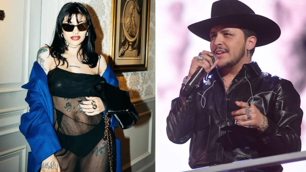 ¿Christian Nodal busca mantenerse alejado de Cazzu?