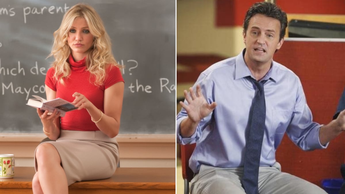 Cameron Diaz y Matthew Perry