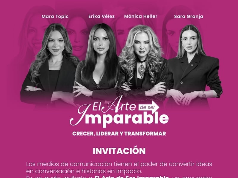 Mujeres imparables: autenticidad, fe y resiliencia, las claves que compartieron Erika Vélez, Mara Topic, Sara Granja y Mónica Heller