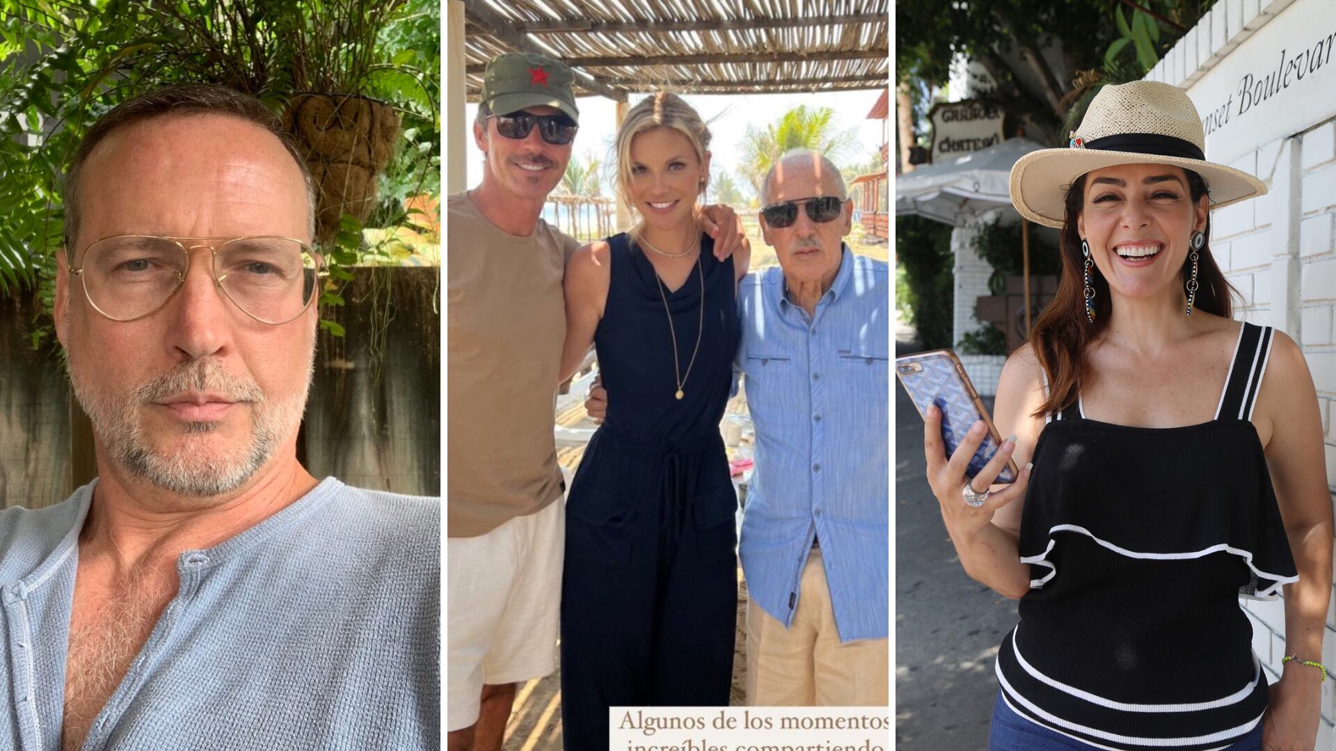 El actor tiene tres hijos: Andrés, Leonardo y Andrea, con quienes no tiene una buena relación.