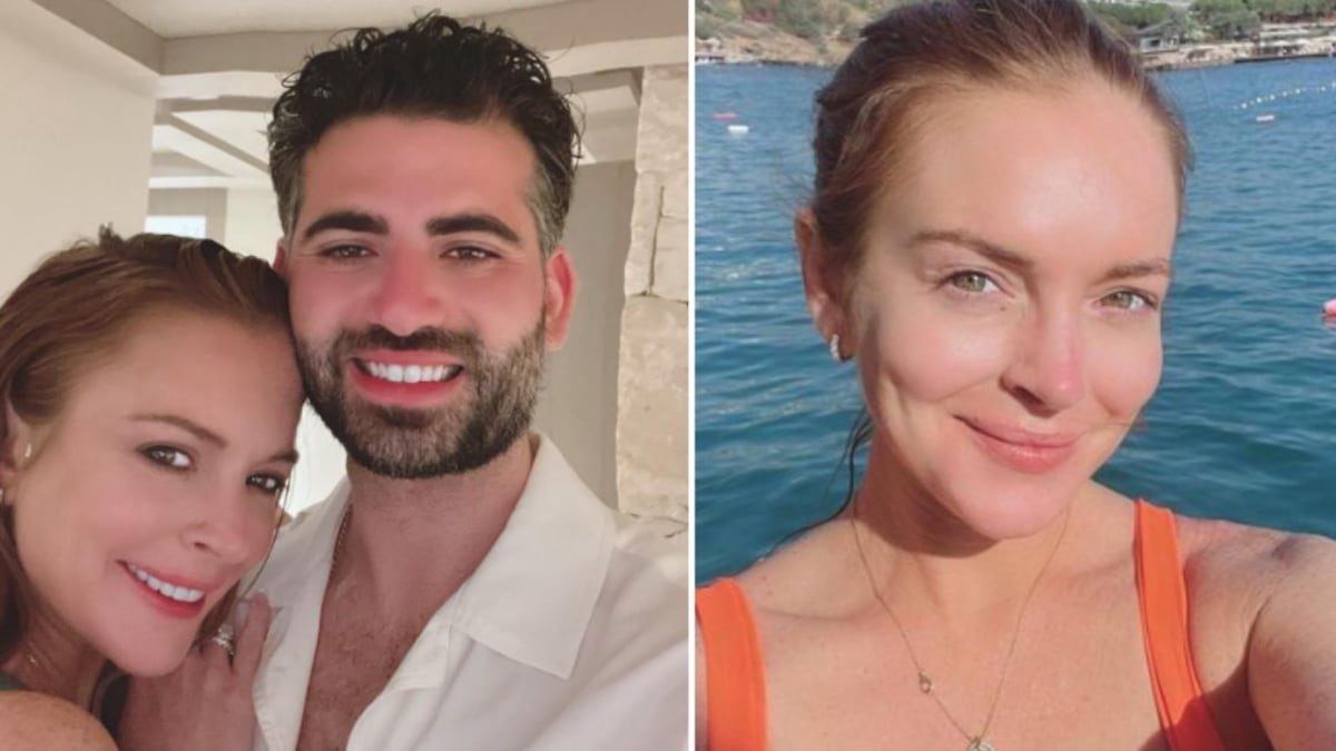 Así es la relación de Lindsay Lohan con su esposo Bader Shammas